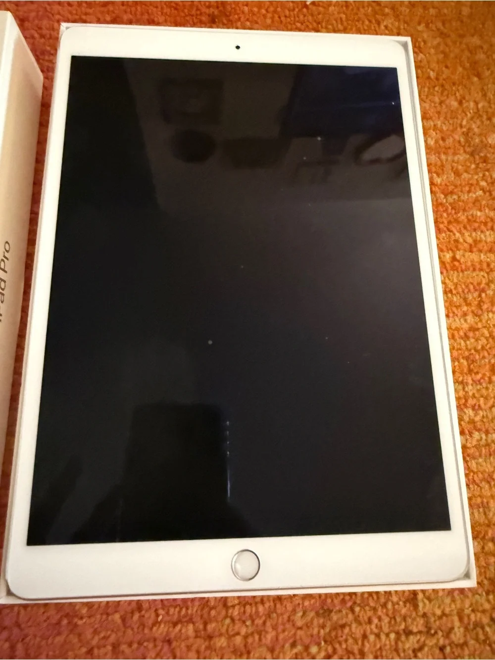 NWT iPad PRO White with Silver Bezel -unboxed! PERFECT CONDITION!-